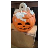 Jack-oï¿½-lantern cookie jar