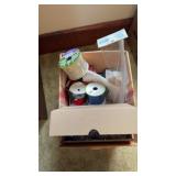 Ribbon beads sewing supplies