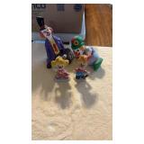 Clown figurines