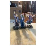 Clown figurines