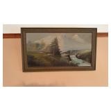 Mountain painting