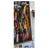Tools - contents of drawer. Bring boxes