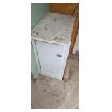Cabinet with contents