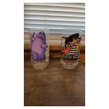 Five McDonaldï¿½s collectible glasses