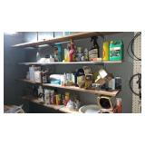 Contents of shelfs
