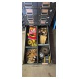 Contents of drawer. Bring boxes
