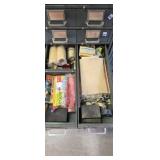 Contents of drawer. Bring boxes