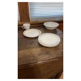 Coralle ware and misc dishes