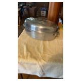 Roasting pan and misc pans and bowls