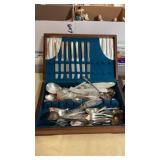 Silverware. Mostly silver plated
