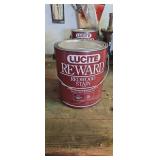 Lucite reward redwood stain one gallon unopened