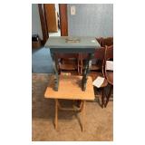 Wooden end table