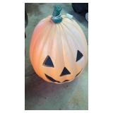 Large pumpkin decoration