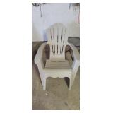Plastic lounge chair