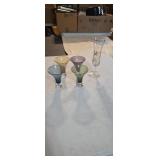 Martini glasses, wine glasses and misc