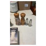 Salt and pepper shakers and misc