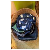 Basket was soft traveling bags