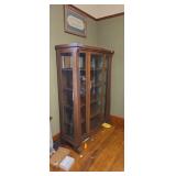 China cabinet 64 in tall, 46 in wide and 16 in