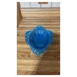 Satin blue bowl