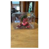 KITTY'S CRITTER'S ' LILLY ' Pink Frog Statue