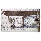 Buck saw, tiller and as shown in photo