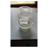 Pyrex, loaf pans and misc