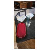 Glassware assortment and misc