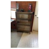 Lawyers book case with contents. Bottom door