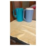 Rubbermaid 1 gallon pitchers and misc