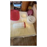 Assorted storage containers