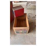 Two wooden boxes