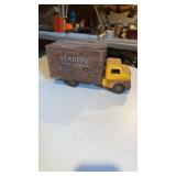 Structo Parcel Service Pressed steel toy truck