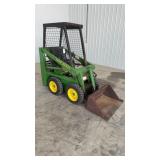 John Deere 60 skid loader new tires runs and