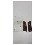 Ruger MK I semi auto 22 cal walnut grips