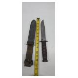 KA-bar with sheath