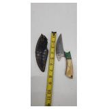 Knife with sheath