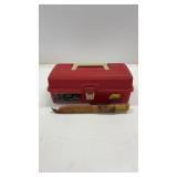 Tackle box and filet knife