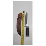 Knife with sheath