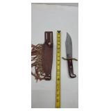 Knife with sheath