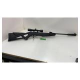Gamo 177 caliber air rifle with scope