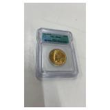 1910-D Indian head gold eagle $10 no ISG-MS63