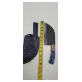 Cleaver with sheath