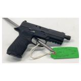 Sig P320 with Wilson Combat lower, threaded