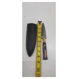 Boot knife with sheath