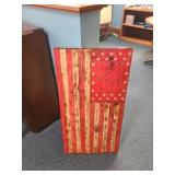 Wooden Flag Decor