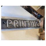 Neon Printing Sign