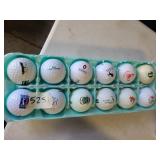 Advertising Gold Balls