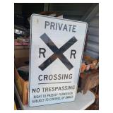 RR Crossing Sign