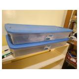 2 Under Bed Storage Totes