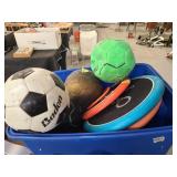 Tote of Sports Equipment